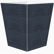 Navy Poplin Waste