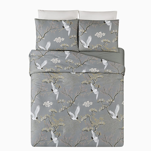 Cranes Comforter Set