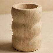 Travertine Pen Cup