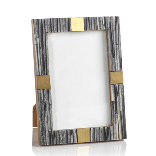 Gray Bone Frame 4x6