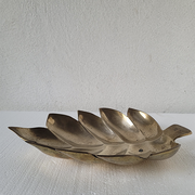 Brass Leaf Dish