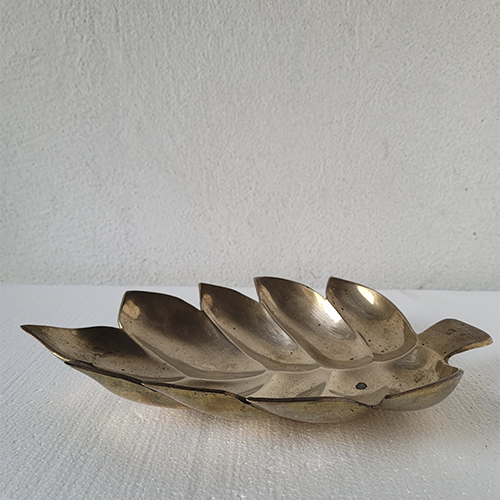 Brass Leaf Dish