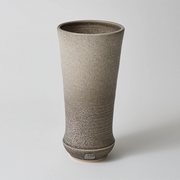 Curved Flower Vase Grey