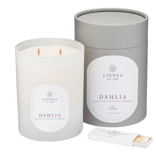 Linnea Dahlia Soy Candle