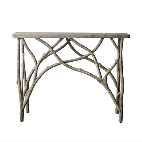Faux Bois Console