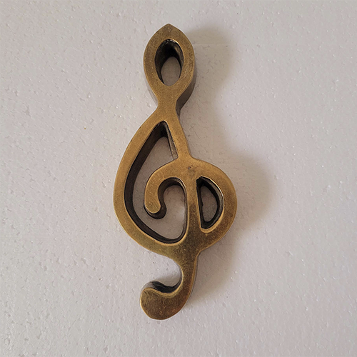 Treble Clef Paper Weight