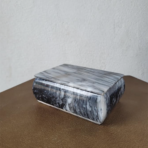 Grey Marble Box Lid