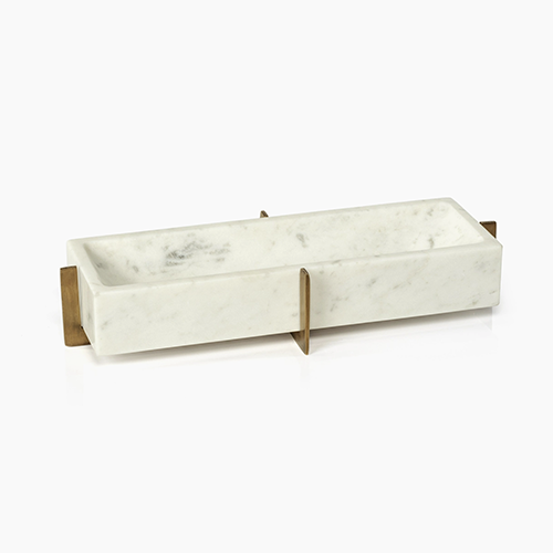 Marble Tray On Stand