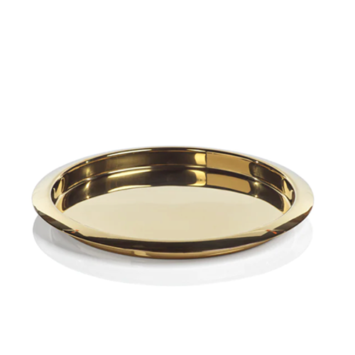 Gold Steel Tray