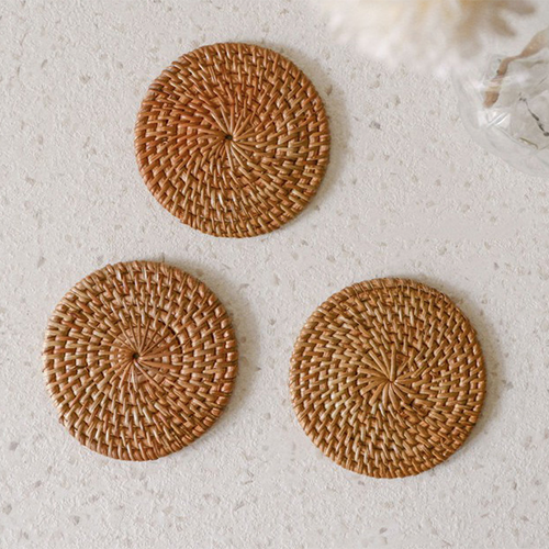 Rattan Coaster