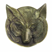 Fox Cast Metal Dish