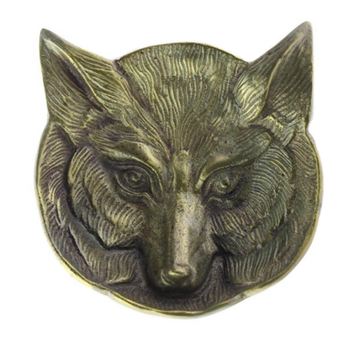 Fox Cast Metal Dish