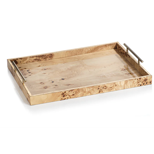 Burl Wood Tray