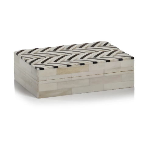 Braided Shagreen Box