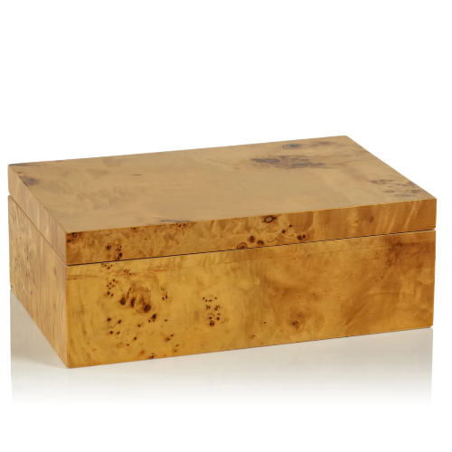 Burl Wood Box Large