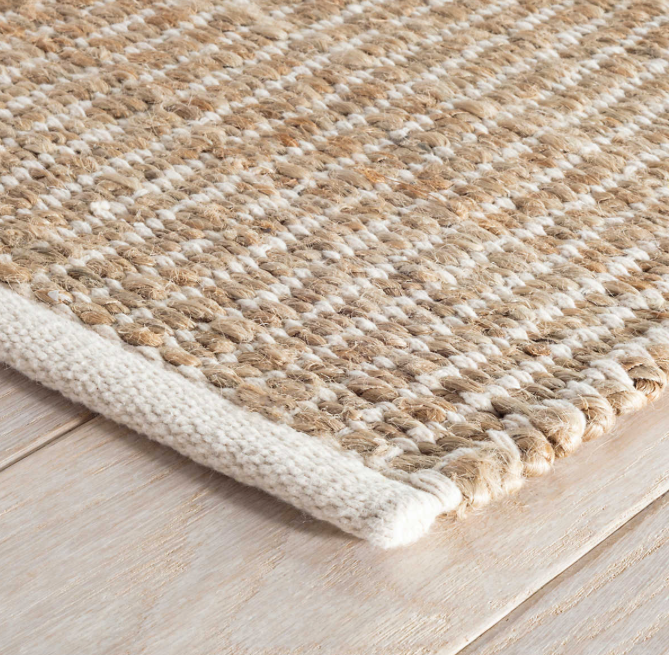 Gridwork Jute Ivory