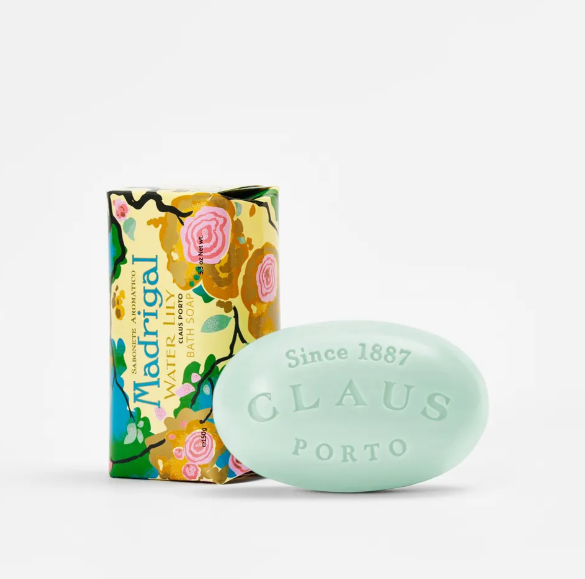 Claus Porto Madrigal Water Lily Bar Soap