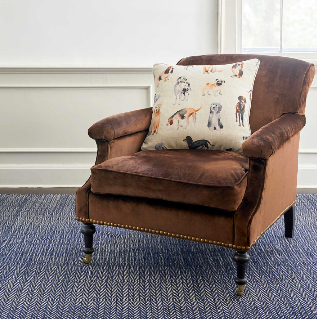 Herringbone  Indigo