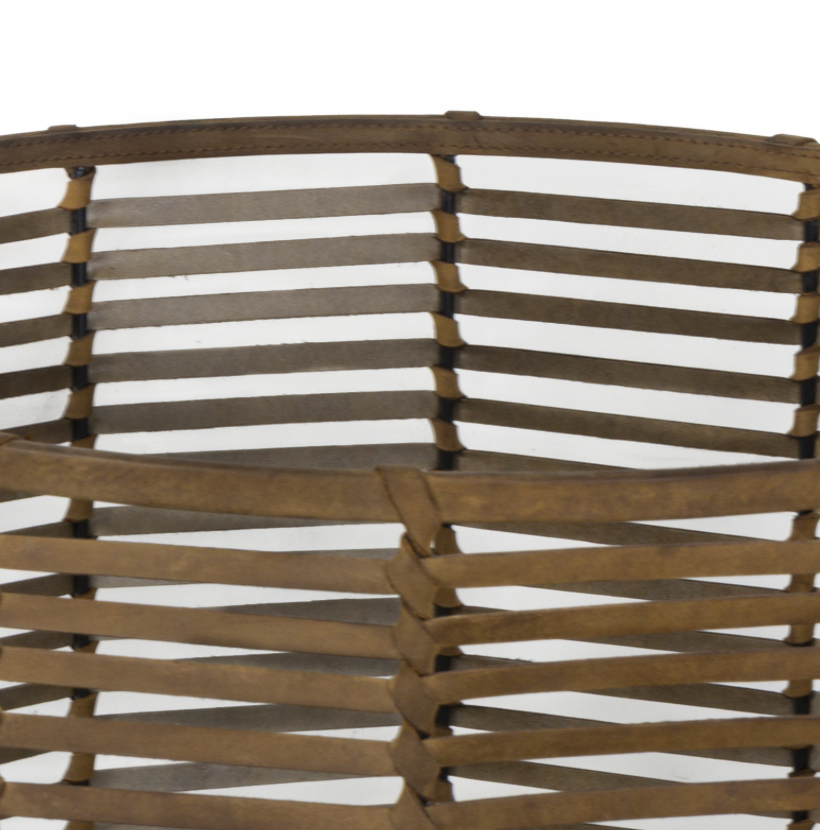 Finn Leather Basket