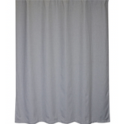 Belgian Waffle Shower Curtain Charcoal