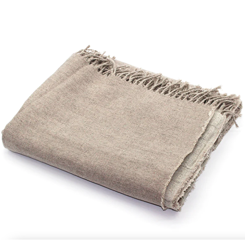 Linen Merino Throw