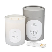 Linnea Stone Moss Candle