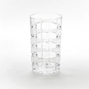 Crosshatch Glass Tall
