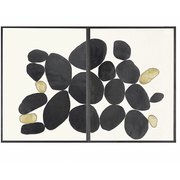 Black Balance Diptych