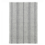 Melange Stripe Black