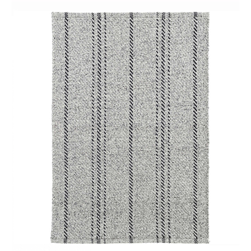 Melange Stripe Black